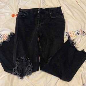 Black Free People Jeans